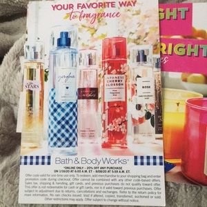 Bath&Body 20% off online coupon code